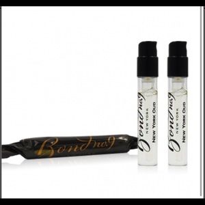 BOND NO. 9 NEW YORK: "NEW YORK OUD" - SAMPLE SIZE. SET OF 2 (1.7 ML each). NEW.